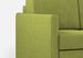 Canapé droit moderne italien tissu vert pistache Korane - 3 tailles - Photo n°7