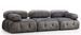 Canapé modulable 3 places BUBBLE en tissu – 288 cm - Photo n°1