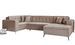 Canapé panoramique convertible BONTY velours matelassé - Photo n°1