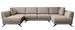 Canapé panoramique convertible LARGOS en tissu – 362 cm - Photo n°1