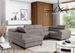 Canapé panoramique convertible SKADA en tissu avec coffre et têtières réglables – 336 cm - Photo n°1