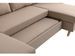 Canapé panoramique convertible tissu beige Katir 295 cm - Photo n°10