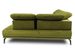 Canapé panoramique moderne tissu vert têtières angle droit Versus 350 cm - Photo n°8