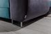 Canapé panoramique tissu gris convertible avec coffre de rangement Romano 345 cm - Photo n°10