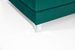 Canapé panoramique velours vert coffre de rangement à gauche Kutty 345 cm - Photo n°9