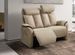 Canapé relaxation électrique en nubuck beige Kondort - Photo n°3