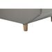 Canapé scandinave panoramique convertible angle droit tissu gris clair Mako 330 cm - Photo n°12