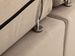 Canapé scandinave panoramique convertible angle gauche tissu beige Mako 330 cm - Photo n°8