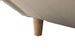 Canapé scandinave panoramique convertible angle gauche tissu beige Mako 330 cm - Photo n°9
