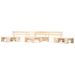 Canapés de jardin palette 6 pcs Naturel Bois - Photo n°1
