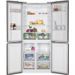 CANDY CSC818FX Réfrigérateur multi-portes - 436 L (288+148) - Total No Frost - Inox - Photo n°3