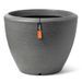 Capi Pot à plantes conique bas Arc Granite 48x35 cm Anthracite - Photo n°1