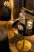 Carafe avec bouchon verre à rayures dorées Ysarg - Photo n°3