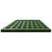 Carreaux de protection antichoc 18pcs Caoutchouc 50x50x3cm Vert - Photo n°5