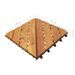 Carreaux de terrasse 10 pcs 30x30 cm Bois d'acacia solide - Photo n°6