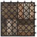 Carreaux de terrasse 20pcs Délavage gris 30x30 cm Acacia solide 2 - Photo n°5