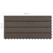 Carreaux de terrasse 6 pcs WPC 60x30 cm 1,08 m² Marron foncé - Photo n°6