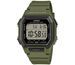 Casio Col-lection Illuminator 10 Years Battery - Army Green W-738H-3AVEF - Photo n°1