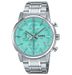 Casio Collection Chrono Date Silver Aqua MTP-E510D-2AVDF - Photo n°1