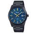 Casio Collection Date - Carbon Look - Blue MTP-VD03B-2AUDF - Photo n°1