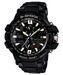Casio G-shock Serie G-aviation Gravity - Gmt - Radiocontrolled - Analog - Solar - Tough Movement - Thermometer - Triple G Costruction - S/s Ip Black - Wr 200m GWA-1000D-1ER - Photo n°1