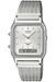 Casio Vintage Edgy Collection Mesh Strap - Silver AQ-230EM-7AEF - Photo n°1
