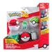 Ceinture Clip 'N' Go BANDAI - Pokémon - 1 ceinture, 1 Poké Ball, 1 Nest Ball et 1 figurine 5 cm Bulbizarre - Photo n°1