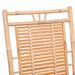 Chaise à bascule avec coussin Bambou 3 - Photo n°4