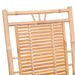 Chaise à bascule avec coussin Bambou 4 - Photo n°4