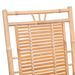 Chaise à bascule avec coussin Bambou 25 - Photo n°4