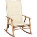 Chaise à bascule avec coussin Bambou 23 - Photo n°1