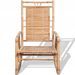 Chaise à bascule en bambou - Photo n°2