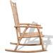 Chaise à bascule en bambou - Photo n°3