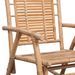 Chaise à bascule en bambou - Photo n°7