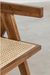 Chaise avec accoudoirs en bois de Frêne foncé et osier avec accoudoir Rustand - Photo n°8