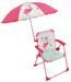 Chaise avec parasol Flamingo - Photo n°1