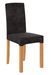 Chaise bois clair de hêtre et tissu 34 couleurs au choix Zakria - Photo n°1