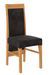 Chaise bois clair de hêtre et tissu 34 couleurs Valka - Photo n°1