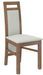 Chaise bois marron et tissu tissu 34 couleurs Mouka - Photo n°1