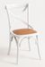 Chaise bois massif et osier Lauzane – élégance et robustesse - Photo n°1