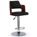Chaise de bar Bois Naturel et Noisette Jade - Photo n°1