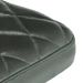 chaise de bar cuir gris et pieds métal noir Moundir - Lot de 2 - Photo n°7