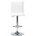 chaise de bar simili cuir blanc et métal chromé Rand - Lot de 2 - Photo n°2