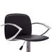 Chaise de bar réglable simili cuir noir Kisto - Lot de 2 - Photo n°6