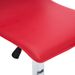 chaise de bar simili cuir rouge et pieds métal chromé Vial - Lot de 2 - Photo n°8