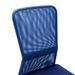 Chaise de bureau Bleu 44x52x100 cm Tissu en maille - Photo n°5