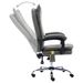 Chaise de bureau de massage Anthracite Similicuir 3 - Photo n°6