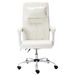 Chaise de bureau de massage Blanc Similicuir - Photo n°2