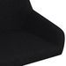 Chaise de bureau pivotant tissu noir Klazo - Photo n°7