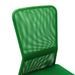 Chaise de bureau Vert 44x52x100 cm Tissu en maille - Photo n°5